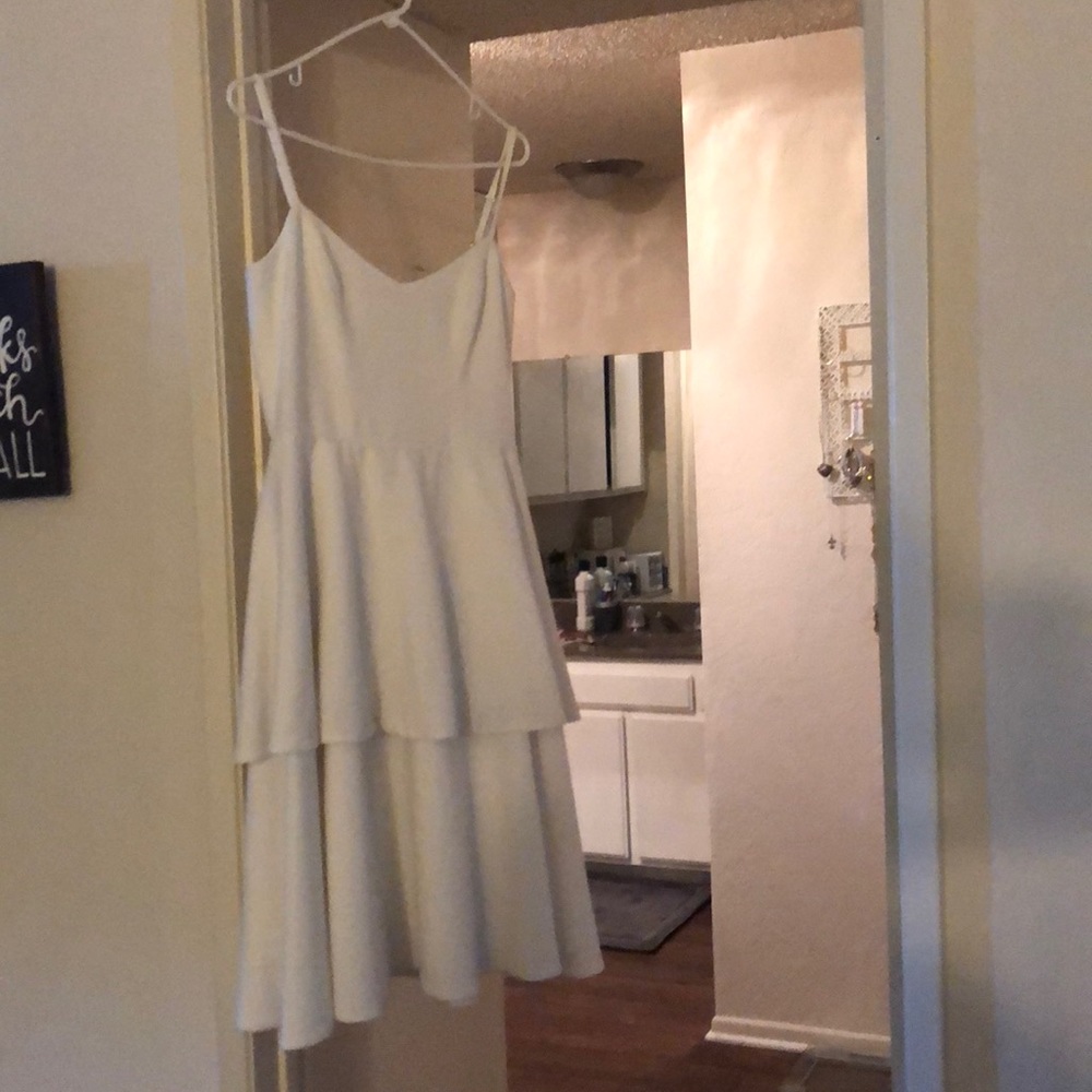 Dress the population white dress